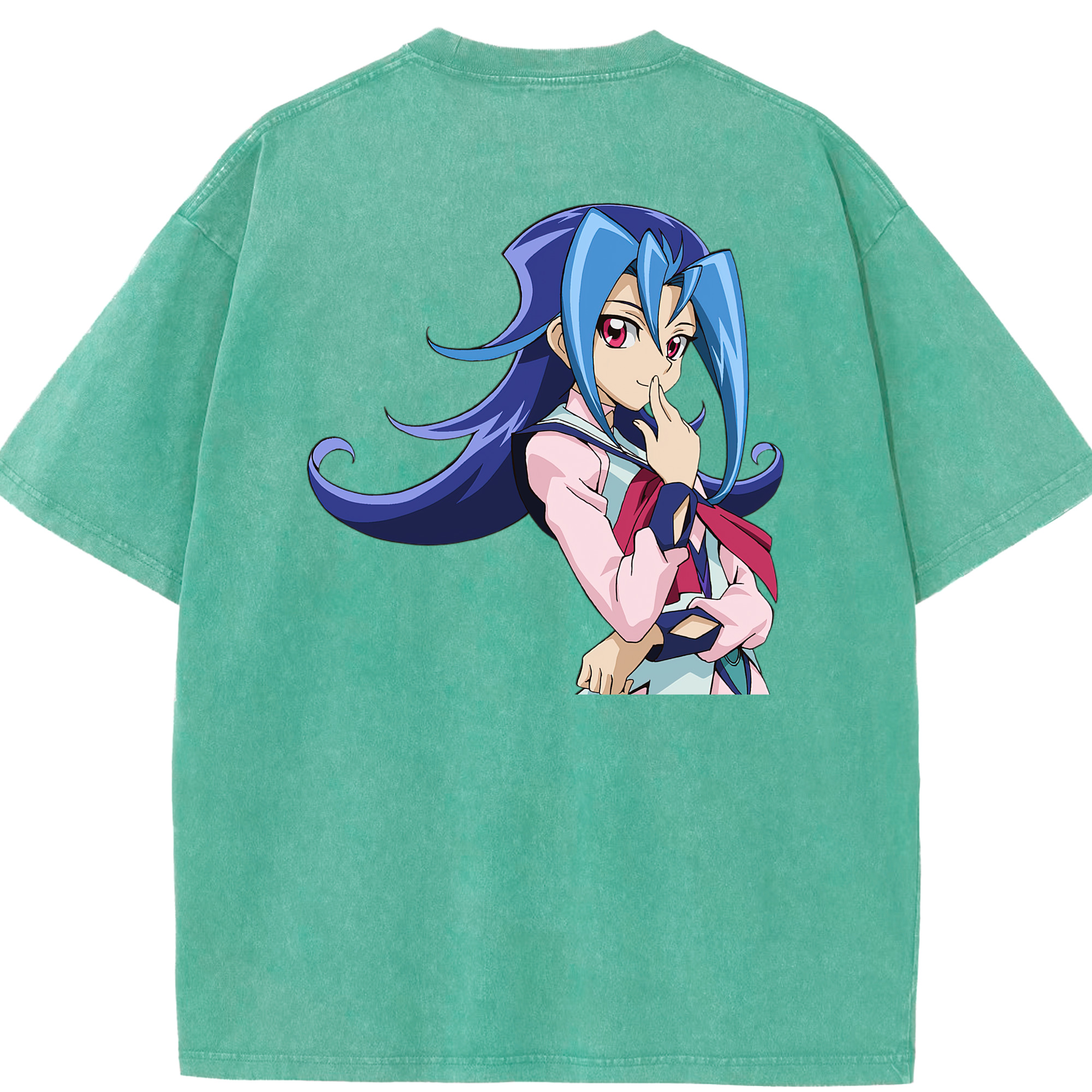 （画像用） 遊☆戯☆王 Yu-Gi-Oh! 綿100% ヴィンテージ風 半袖Tシャツ（背面プリント）